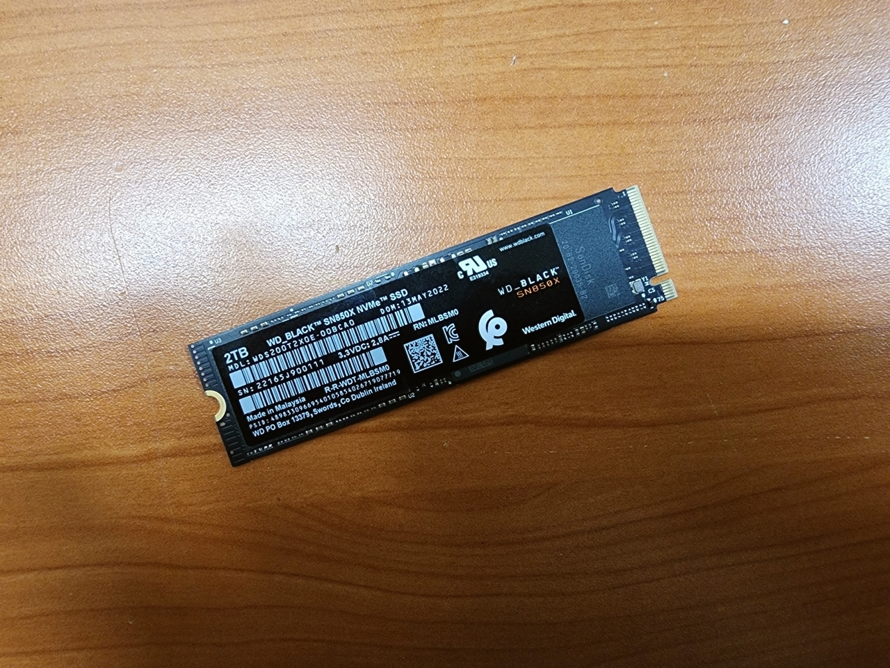 M.2 2280 폼팩터로 설계된 NVMe SSD다.