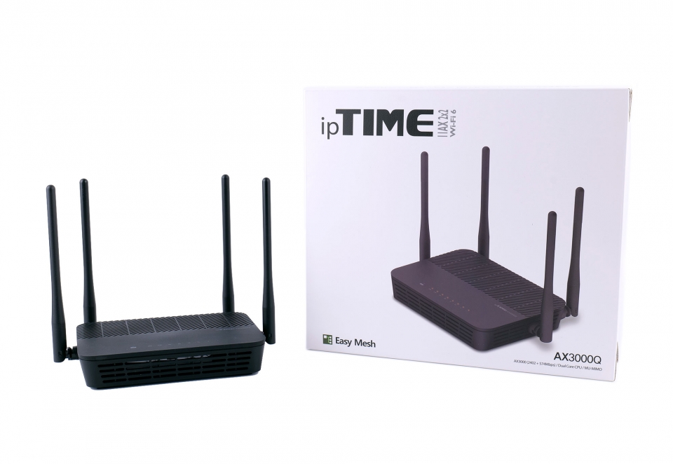 가정에 안성맞춤인 Wi-Fi 6 공유기, ipTIME AX3000Q