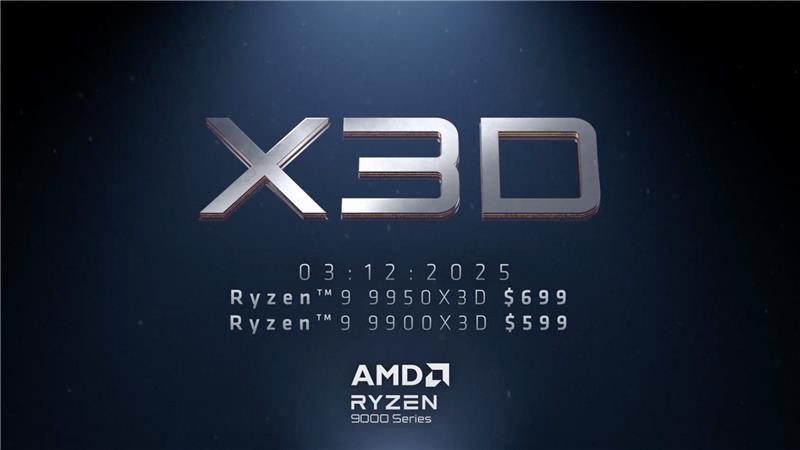 최고의 데스크톱 프로세서 자리 노린다... AMD '라이젠 9 9950X3D·9900X3D' 공개